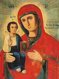 Богородица Дексиократуса — славянская икона XVII века
